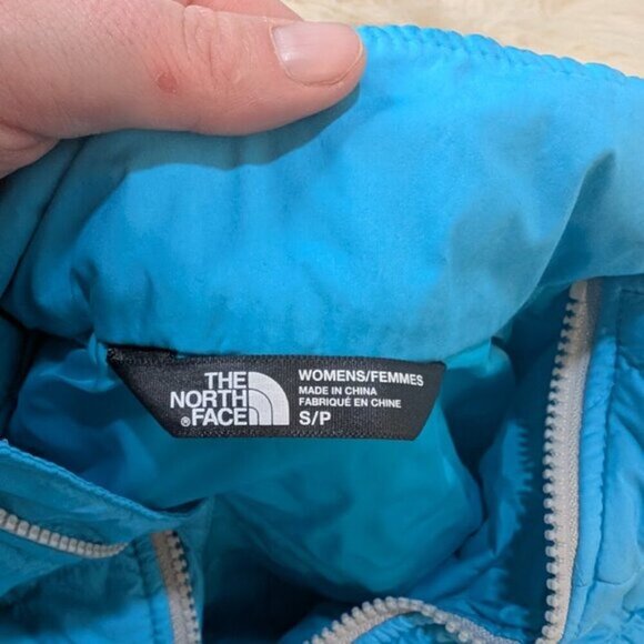 The North Face Blue Quilted Puffer Jacket Women Size Small - Picture 7 of 8